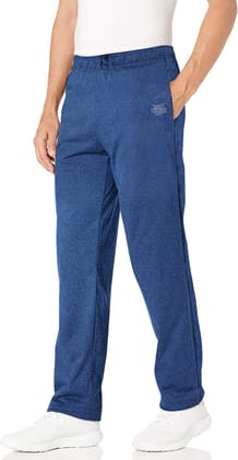 Romano nx Men's 100% Cotton Regular Fit Trackpants with Two Side Zipper Pockets-Large