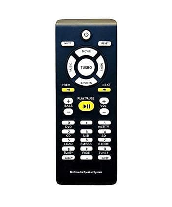 EHOP Compatable Remote for Philips Multimedia Speaker System (Please Match The Image with Your Old Remote)