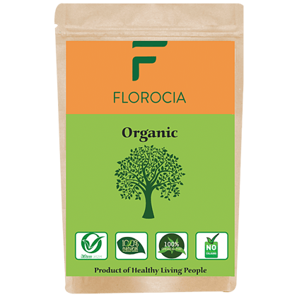 Florocia Organic Almonds, Natural, No Chemicals & Artificial Colours, 250 G