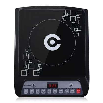 Candes Platino 1400W Induction Cooktop Black Push Button-Candes Platino 1400W Induction Cooktop (Black, Push Button) - Default Title