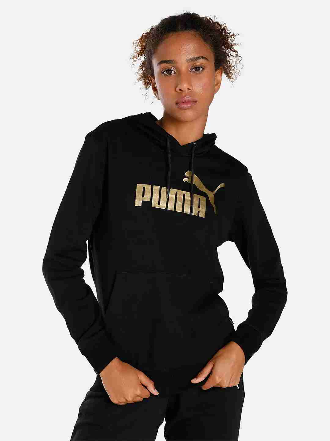 Essentials+ Metallic Logo Women's Hoodie