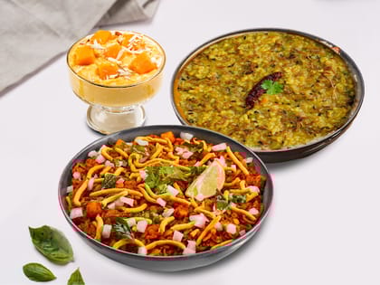 Poha And Khichdi Combo