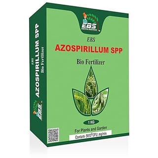 EBS Azospirillum Bio fertilizer for all crops and Plants (10kg (Pack of 10))