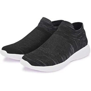 Mens Black Ultra-Lightweight Sneaker