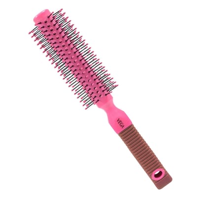 VEGA R1-RBB Round Hair Brush (Color May Vary)-1 pcs