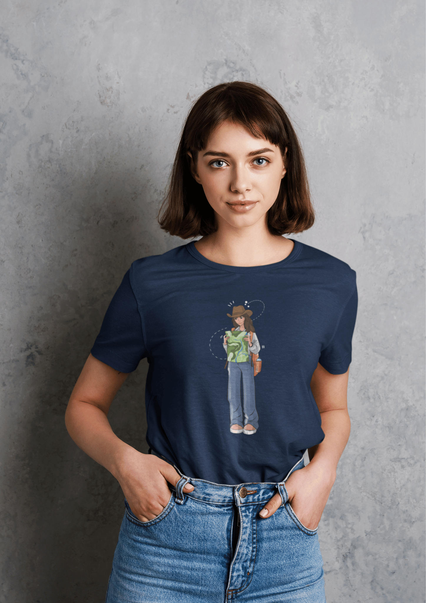 The Traveller : Female | EMSM-M (NAVY BLUE)