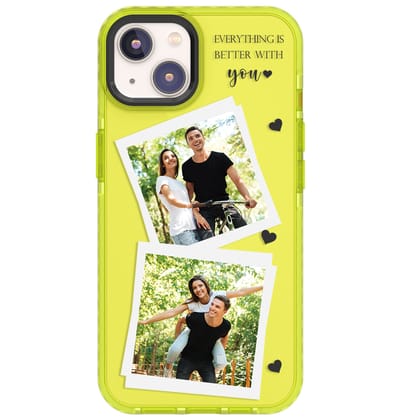 Memories-iPhone 13 Mini / Neon Green