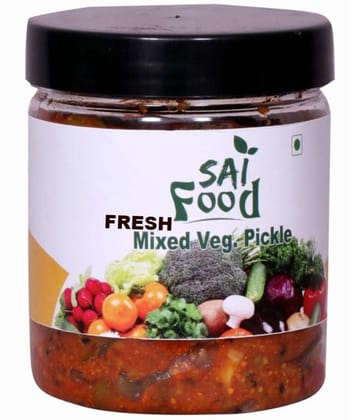 SAi Food FRESH All in one Mixed Pickle | Traditional Punjabi Flavor, Tasty & Spicy | Mixed achar Pickle 250 g