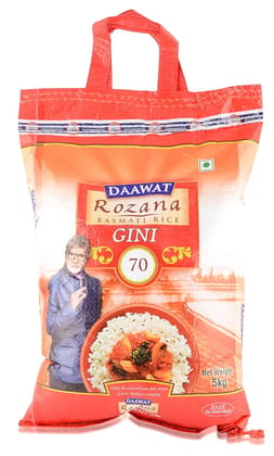 Daawat Rozana Basmati Rice 5kg