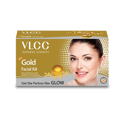 VLCC Gold Facial Kit Single, 1 Unit Box