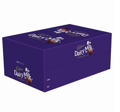 Cadbury Dairy Milk Chocolate Bar, 24 gm (Pack of 40)