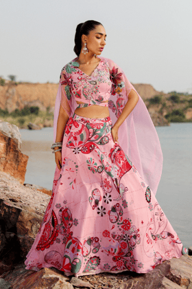 PAISLEY LEHENGA SET-XS