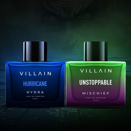 VILLAIN Fierce Pair Eau De Perfum 50 ml Pack of 2-VILLAIN Fierce Pair Eau De Perfum 50 ml Pack of 2