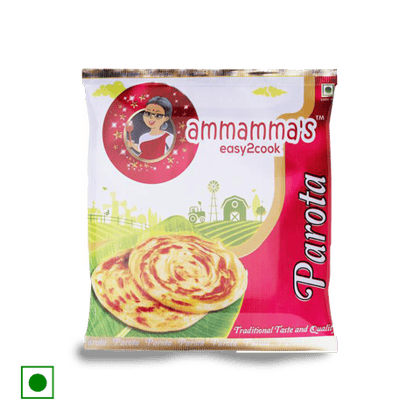 Ammamma's Easy2Cook Parota, 400 gm Pouch