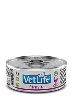 VetLife Feline Wet Food Urinary Struvite Cat Food Struvite, 85g - Pack of 3