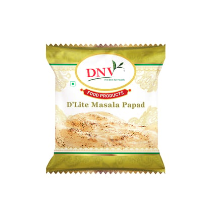 DNV Foods D'Lite Masala Papad, 180 gm