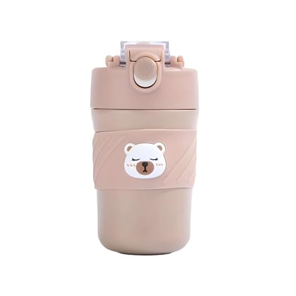 Bear Vacuum Cup I 450 ml-Coffee Brown