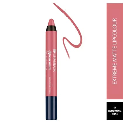 Chambor Extreme Matte Long Wear Lipcolour - Blooming Rose 14 2.8g-Chambor Extreme Matte Long Wear Lipcolour - Blooming Rose 14 (2.8g)