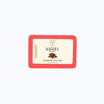 Vagad's Khadi Rose Soap (Pack of 3)