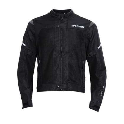 TVS Racing Riding Jacket - Asphalt - Grey