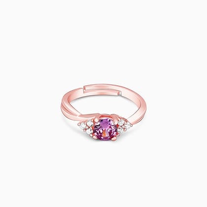 Rose Gold Uniqueness Around You Ring