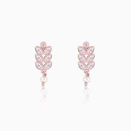 Rose Gold Gleam of Glamour Earrings