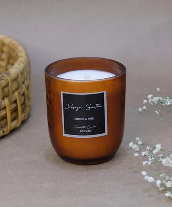 Smoke & Fire Sundown Soy Wax Candle (115 gms with 18 hrs burning time)