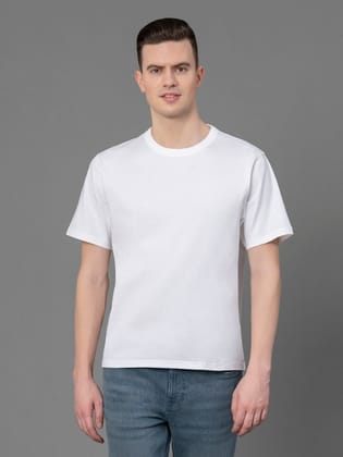 RedTape Round Neck T-Shirt for Men | Durable & Comfortable