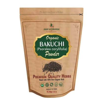Organic Bakuchi Powder (Psoralea corylifolia)