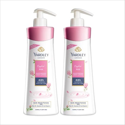 Yardley London English Rose Body Lotion - 350ml (Pack of 2)