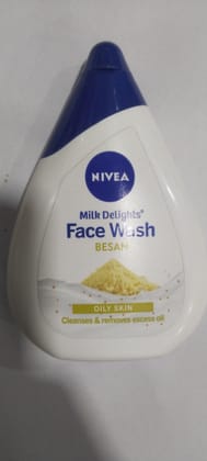 Nivea Milk delights Face wash Besan 