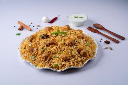 Hyderabadi Meat Ball Kilo Biryani