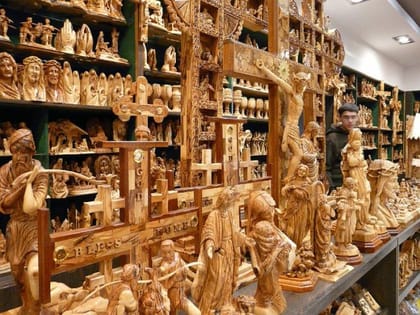 handcrafted wooden items