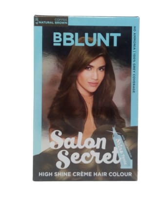 BBLUNT HAIR COLOUR 4.31 COFFEE BROWN