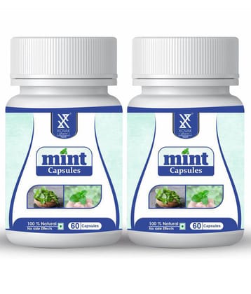 xovak pharmtech Organic Mint Capsule 100 gm Pack Of 2