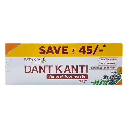 DANT KANTI NATURAL TOOTHPASTE-500G (NEW)