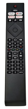 EHOP Compatible Remote Control for Philips Smart tv with YouTube and Netflix Function 398GR10BEPHN0042BC