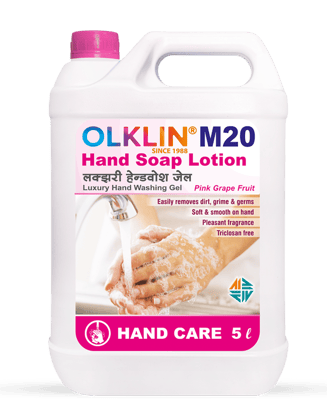 OLKLIN®-M20 (Hand Soap Lotion, PINK GRAPE FRUIT) - Refill-5 ltr