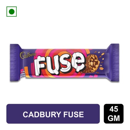 Cadbury Fuse Chocolate Bar, 45 gm Bar