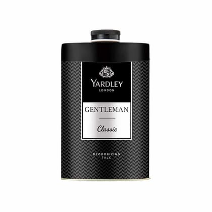 Yardley London Gentleman Classic Deodorizing Talc for Men 250G-Yardley London Gentleman Classic Deodorizing Talc for Men 250G