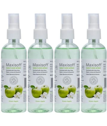 MAXISOFT - Antibacterial Hand Sanitizer 120 mL ( Pack of 4 )