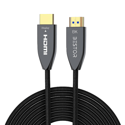 8K Braided Fibre HDMI Cable-20 Meter