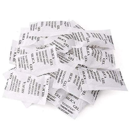 EHOP Silica Gel Packets Desiccant Dehumidifiers - Rechargeable Paper -5 Gram 40 Packs