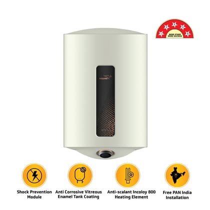 Victo Plus 25 L Water Heater with Safe Shock Module