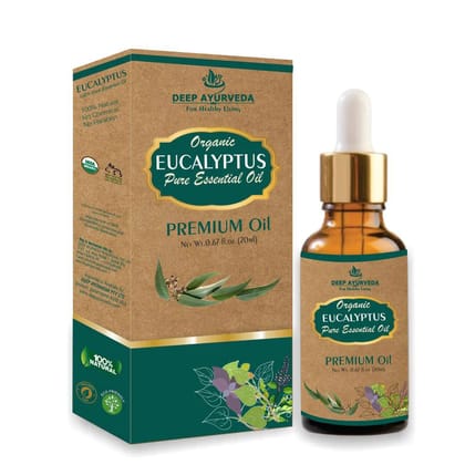 Eucalyptus Pure Essential Oil (Eucalyptus Globulus) | 20ml