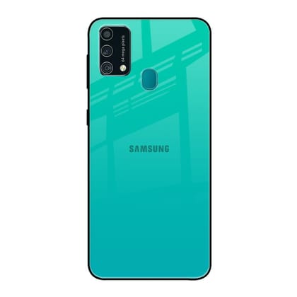 Cuba Blue Glass Case For Samsung Galaxy F41