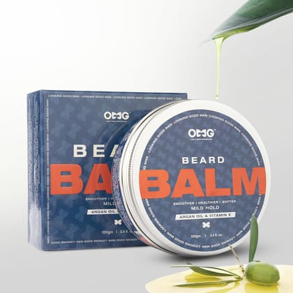 OMG Beard Balm - Enriched With Vitamin E, 100 gm