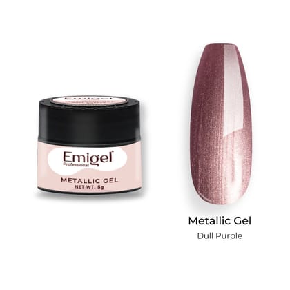 Emigel -  Metallic Pearl Gel - DULL PURPLE