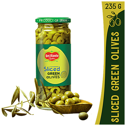 Del Monte Sliced Green Olives, 235 g