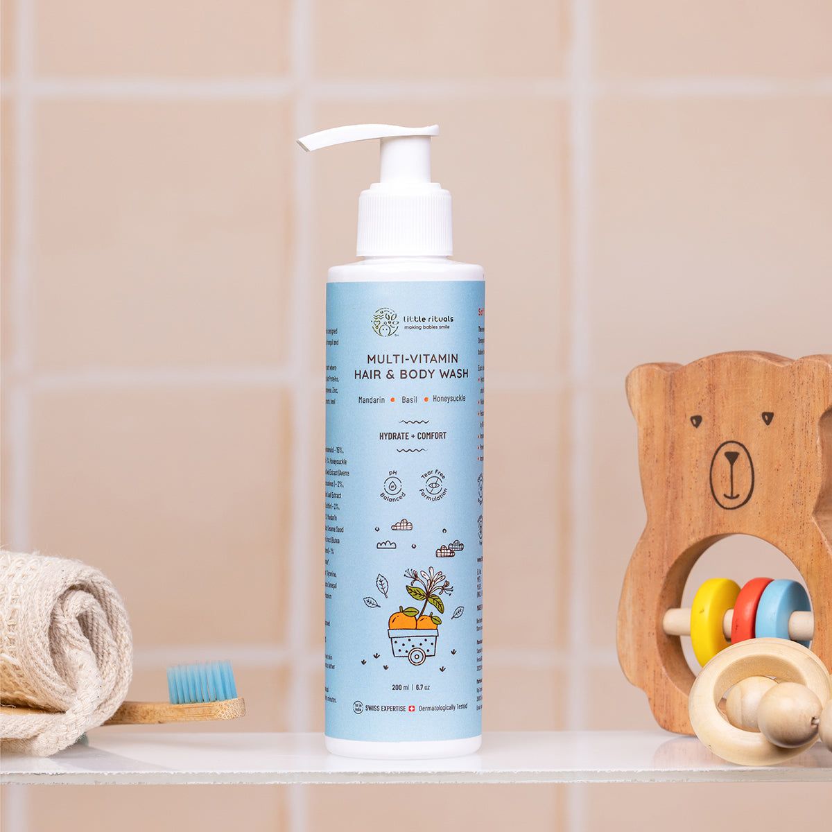 Multi-Vitamin Hair & Body Wash-200 ML